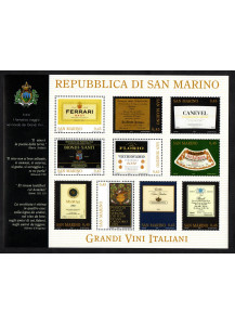 2005 Grandi Vini Italiani Foglietto San Marino